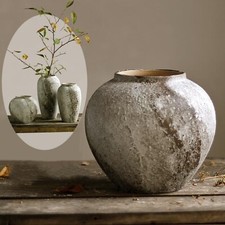 Rustic Ceramic Flower Vase