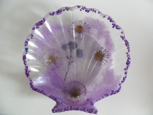 Sea shell soap dish - soap, or