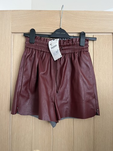 Zara faux leather short - zara,