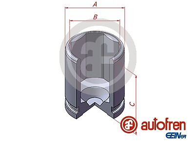 Piston brake caliper - brake, autofren