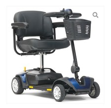 4 mph Blue Electric scooter