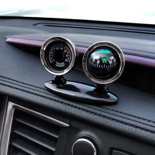 Car dash compass thermometer - compass, |