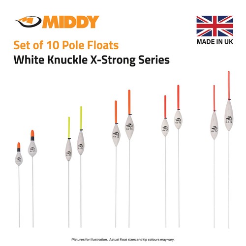 Middy white knuckle - x,