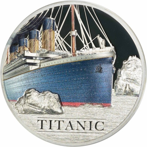 2022 cook islands titanic - cook, $5