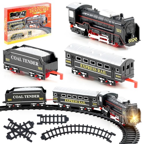 Battery operated train - operated, set
