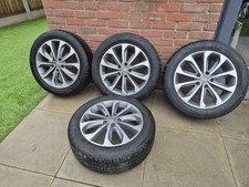 NISSAN QASHQAI 07- 2013 18" ALLOY WHEELS, NEARLY MINT TYRES + FAST UK 🇬🇧 POST!