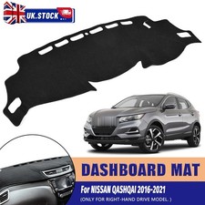 For Nissan Qashqai 2016-2021 Dash Mat Dashboard Cover Dashmat Carpet  Sun Shade