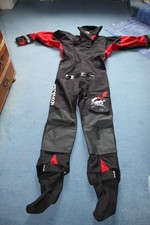 Typhoon Max B Breathable Dry Suit Size L M new unused   Front entry Zip
