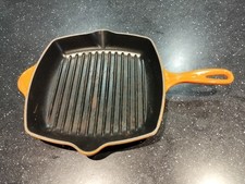 Le Creuset Griddle Pan Orange
