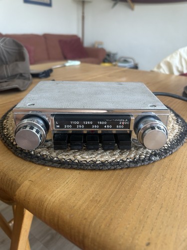 Classic car motorola radio - car,