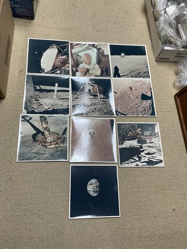 Vintage apollo lot moon - apollo,