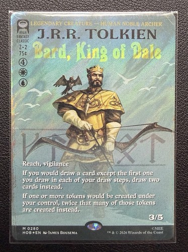 Mtg the hobbit bard king - mtg:,