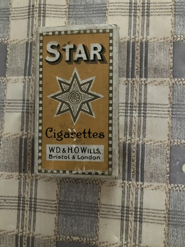 Old vintage wills star empty - wills,