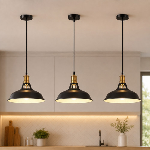 Modern pendant lights set - pendant, 3