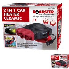 NEW 2 IN 1 CAR HEATER CERAMIC