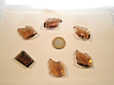 Job Lot HUGE Vintage Glass Crystal Chandelier Drops Christmas Decorations H