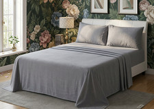 Smoky Grey Thermal Cotton