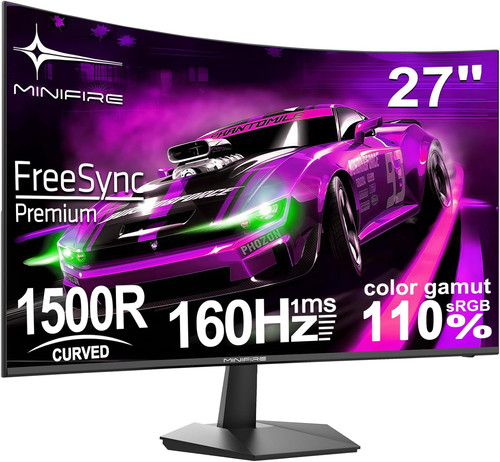Minifire inch curved gaming - 27,