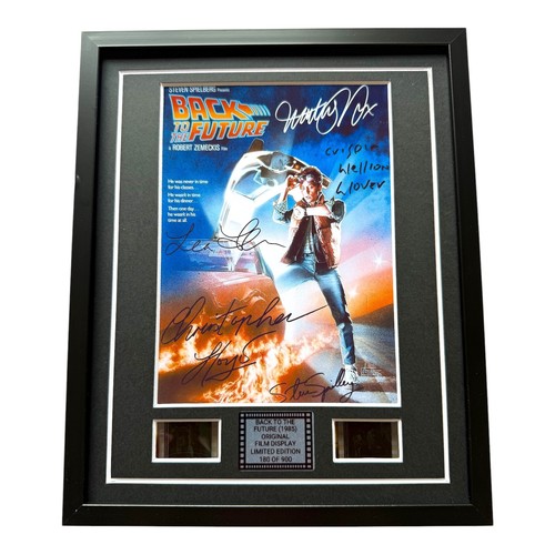 Back the future signed - the,