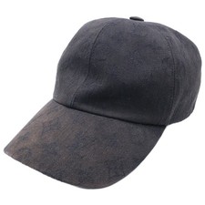 LOUIS VUITTON M76745 Monogram Essential Cap, Black, Men's