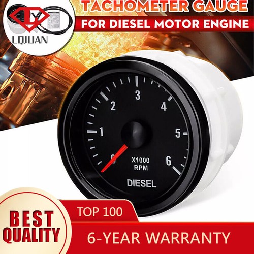 Tachometer gauge kit 52mm - gauge,