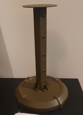 Airsoft Military Combat Helmet Stand, Tan, Height Adjustable