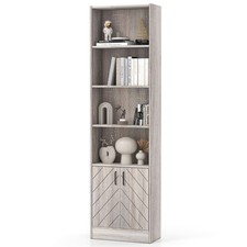 6-Tier Bookshelf w/ Double