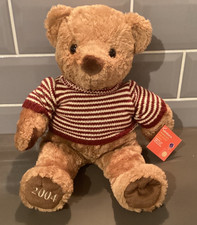 Teddy Bear in Striped Jumper