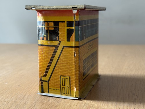 Tinplate signal box for - tinplate, o