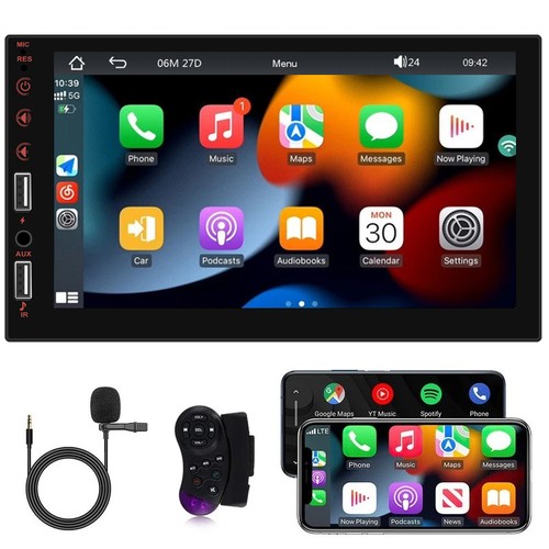 Single din car - single, stereo