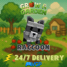 🔥Roblox Grow A Garden🔥 RACCOON 💰BEST PRICE💰 ⚡24/7 Customer Service GaG