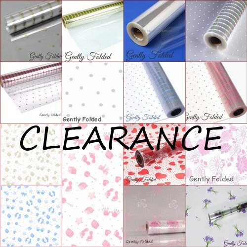 Clearance cellophane gift - clearance,