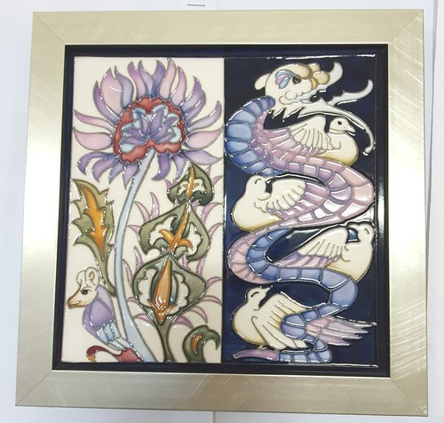 Moorcroft pottery william de - pottery,