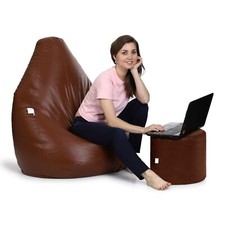 Bean Bag Cover with Footrest