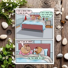 Funny Birthday Card Rude Joke