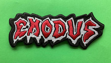 EXODUS ROCK BAND IRON OR SEW ON QUALITY EMBROIDERED PATCH UK SELLER