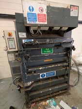 HSM V Press 500.1 VL Vertical Waste Baler for paper cardboard