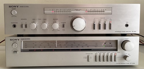 Sony 343 integrated - integrated, stereo