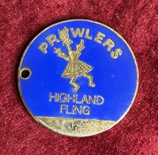 Enamel Badge Motorcycle Rally