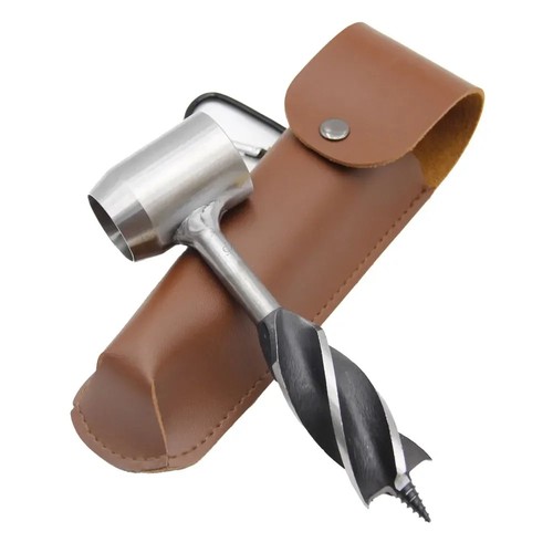 Drilling holes chopping - holes,