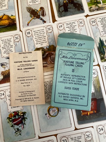 Vintage mlle lenormand fortune - mlle,