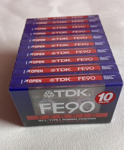 Tdk fe90 blank audio - tdk,