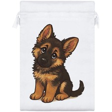 'German Shepherd Puppy' Satin
