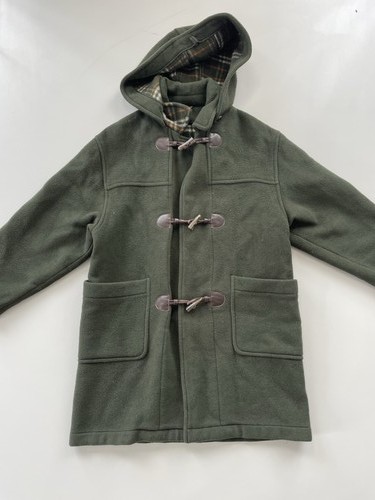 Vintage green wool blend - green,