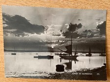 Vintage Postcard - Sunset at