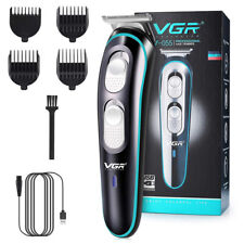 VGR Professional Rechargeable USB Cordless Electric Hair Clippers Trimmer Barber