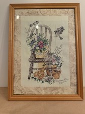 Vintage Hand Stitched Cross