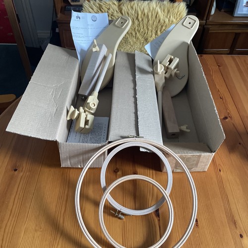 Seat needlework frames and - frames, (2)
