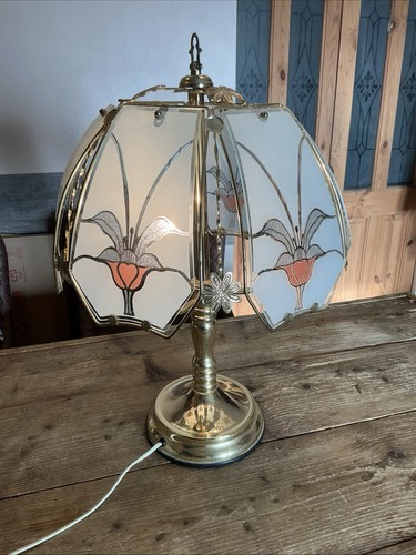 Vintage floral glass touch - vintage,