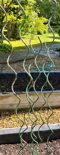 Plastic coated steel spiral - 6, plastic-coated